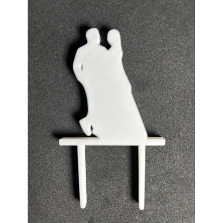 décoration en lettrage 3D pour gâteau de mariage ‒ topper “gâteau des mariés