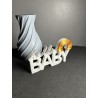 Lettrage 3D « Hello Baby » – Décoration naissance – JLN3D