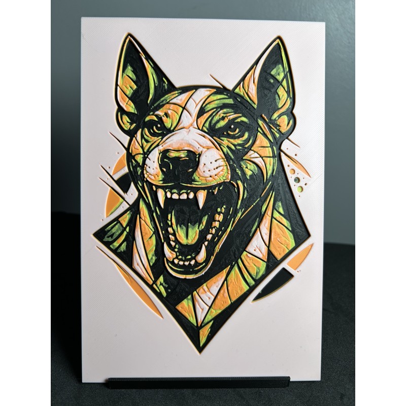 Impression 3d Bull Terrier - Hueforge