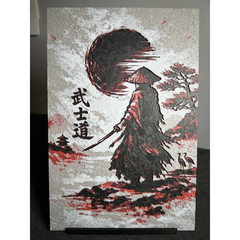 Tableau 3D - Style Paysage Japonais | Hueforge JLN3D