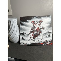 Hueforge Jack Russel – Sculpture 3D Décorative | JLN3D