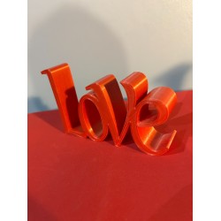 Lettrage impression 3D « Love » – Rouge | JLN3D