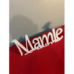 Lettrage 3D « Mamie je t’aime »  | JLN3D