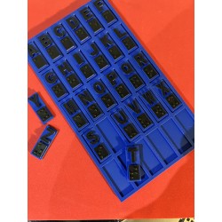 Plaque d’apprentissage alphabet Braille – Impression 3D éducative | JLN3D